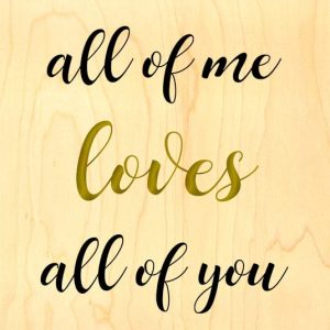 CARTE BOIS HAPPY WOOD / ALL OF ME