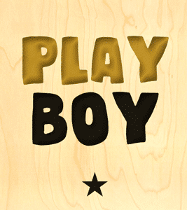 CARTE BOIS HAPPY WOOD / PLAYBOY